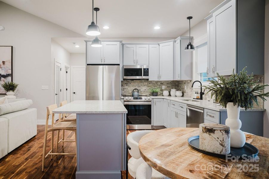 Furnished interior view inside a new home in , Hendersonville (Image 40). Furnished interior view inside a new home in , Hendersonville (Image 40).