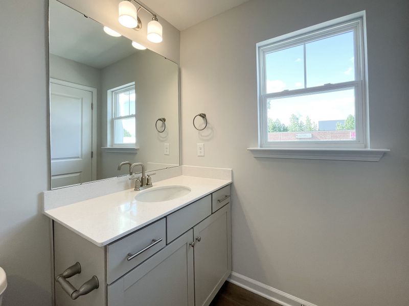 Furnished interior view inside a new home in Fairview Village Townhomes, Simpsonville (Image 8).