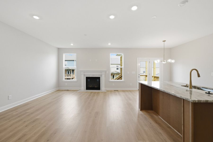 Spacious, unfurnished interior of a new home in McCain's Station, Gallatin (Image 24). Spacious, unfurnished interior of a new home in McCain's Station, Gallatin (Image 24).