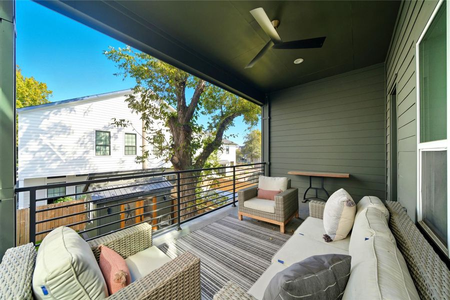 Exterior details and patio area of a home in , Houston (Image 21). Exterior details and patio area of a home in , Houston (Image 21).