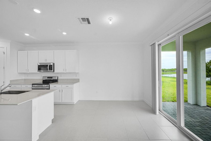 Furnished interior view inside a new home in Seagrove: The Indies, Fort Pierce (Image 9).