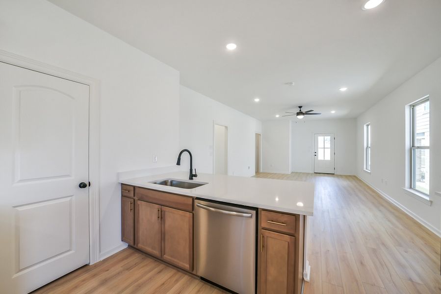Furnished interior view inside a new home in Mostyn Springs, Magnolia (Image 11).