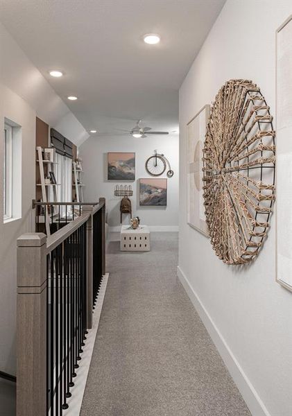 Furnished interior view inside a new home in Garden Collection at Union Park, Little Elm (Image 18). Furnished interior view inside a new home in Garden Collection at Union Park, Little Elm (Image 18).