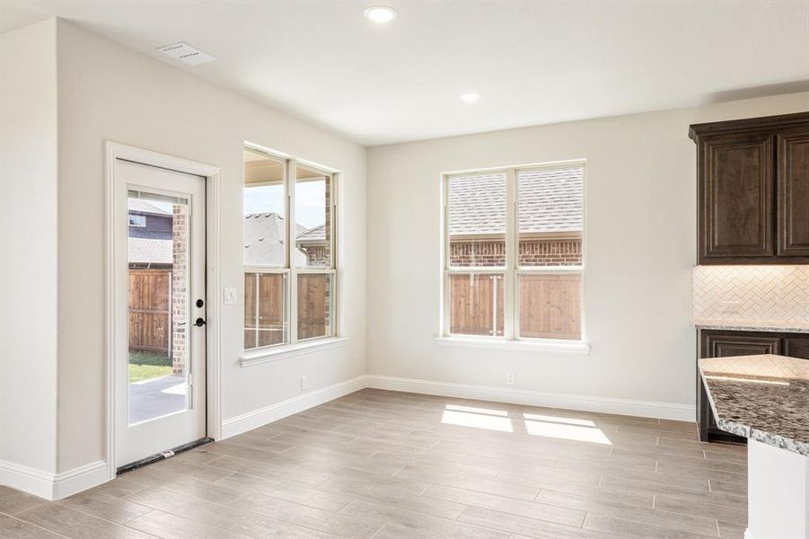 Spacious, unfurnished interior of a new home in Mockingbird Hills 60-65, Joshua (Image 30). Spacious, unfurnished interior of a new home in Mockingbird Hills 60-65, Joshua (Image 30).
