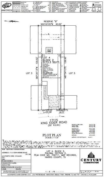 2D floor plan layout of this home in Lonestar Collection at Paloma at Sanford Farms, Waller, TX (Image 4).