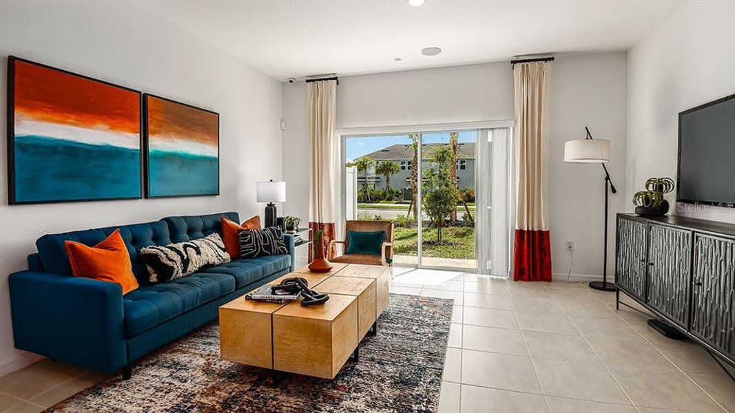 Furnished interior view inside a new home in Skye Ranch Community Group Page, Sarasota (Image 10).