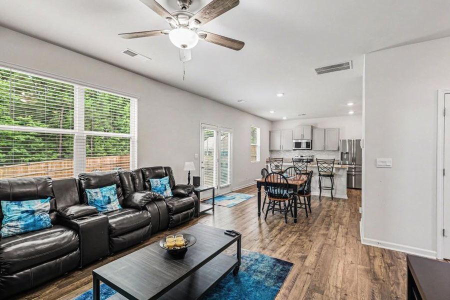Furnished interior view inside a new home in , Fairburn (Image 15).