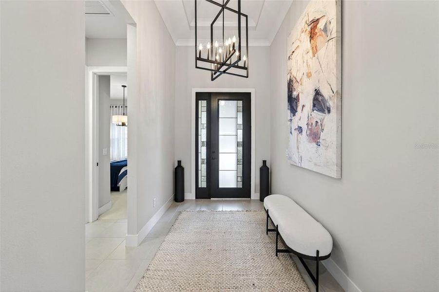 Furnished interior view inside a new home in , Venice (Image 10).