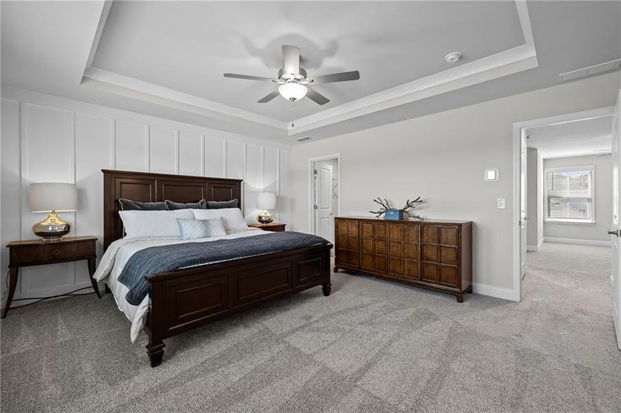 Furnished interior view inside a new home in Overland, Locust Grove (Image 4).