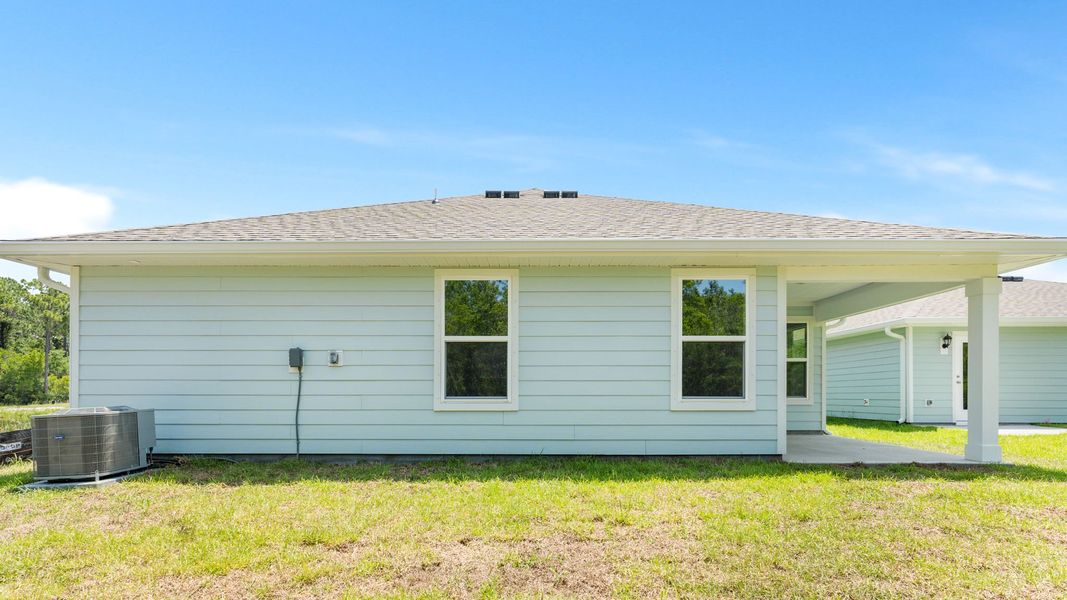 Exterior details and patio area of a home in Palmetto Bluff, Port Saint Joe (Image 3). Exterior details and patio area of a home in Palmetto Bluff, Port Saint Joe (Image 3).