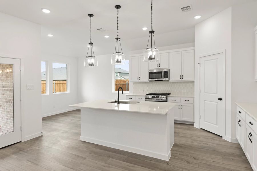 Open Kitchen-Dining Room
