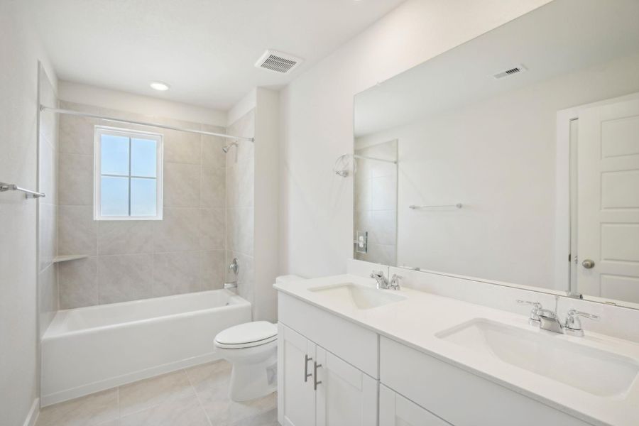 Photo is not of the actual home but is an inspirational photo of builder’s model home and may depict options, furnishings, and/or decorator features that are not included.