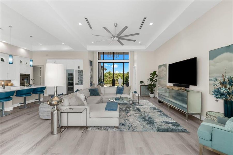 Furnished interior view inside a new home in , Port Charlotte (Image 57).