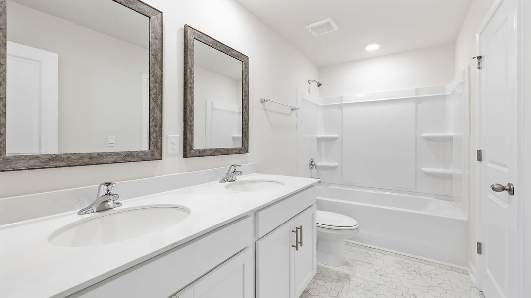 Furnished interior view inside a new home in Spring Ridge, Anderson (Image 11).