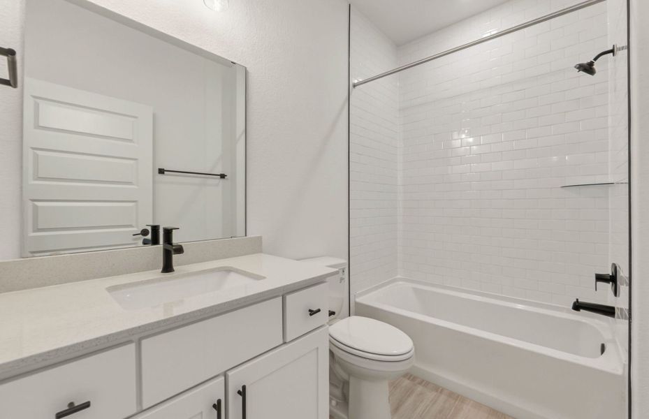 Furnished interior view inside a new home in Sun City Texas, Georgetown (Image 6).