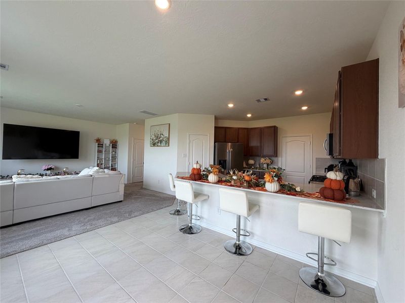Furnished interior view inside a new home in , Katy (Image 4).