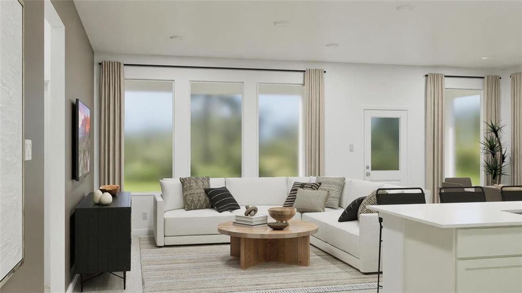 Furnished interior view inside a new home in Bridgewater: Classic Collection, Princeton (Image 10). Furnished interior view inside a new home in Bridgewater: Classic Collection, Princeton (Image 10).