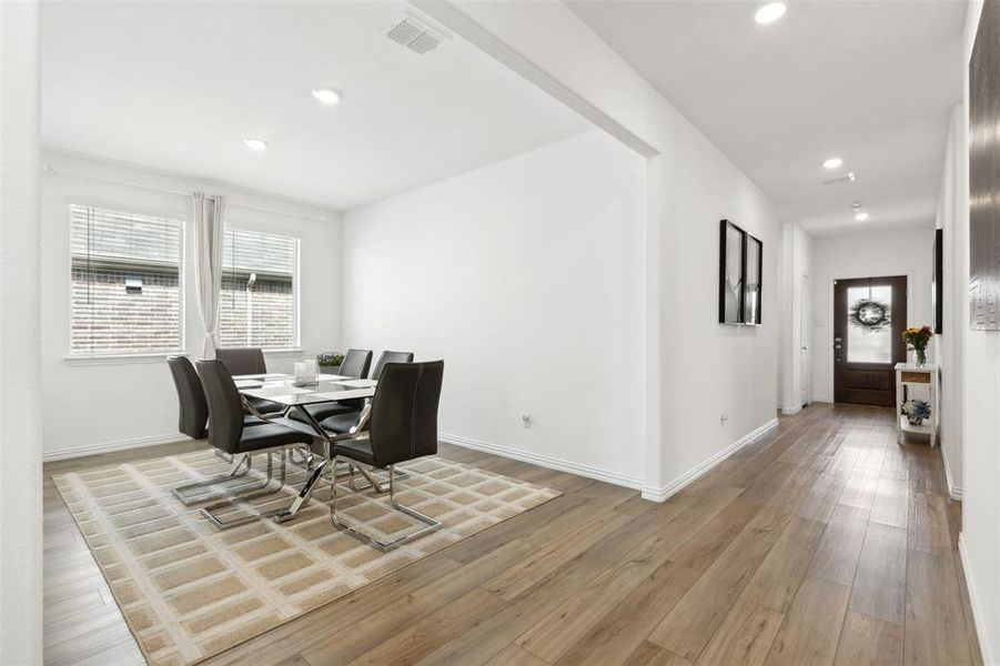 Formal dining room