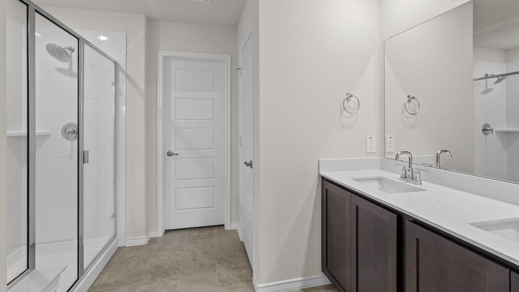 Furnished interior view inside a new home in Trailstone, Caddo Mills (Image 4).