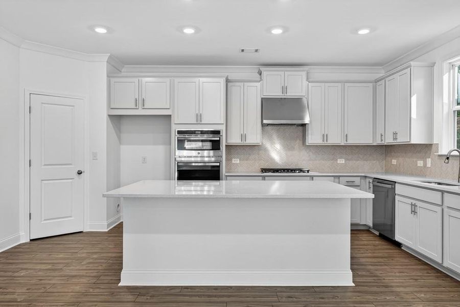 Furnished interior view inside a new home in Bailey Fence, Dacula (Image 12).