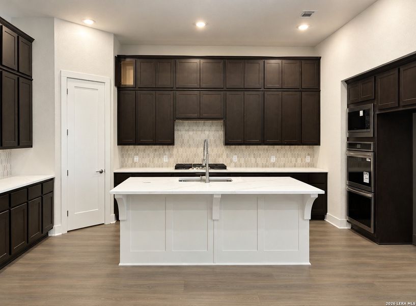 Furnished interior view inside a new home in The Ranches at Creekside, Boerne (Image 24).