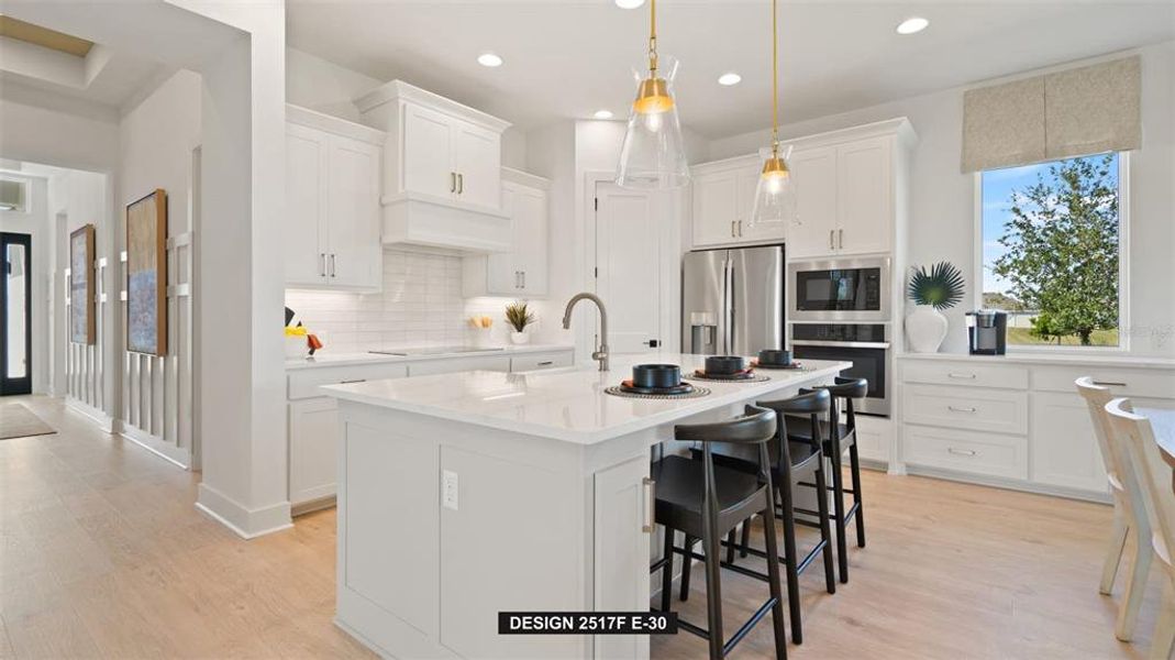 Furnished interior view inside a new home in Star Farms at Lakewood Ranch, Bradenton (Image 15).