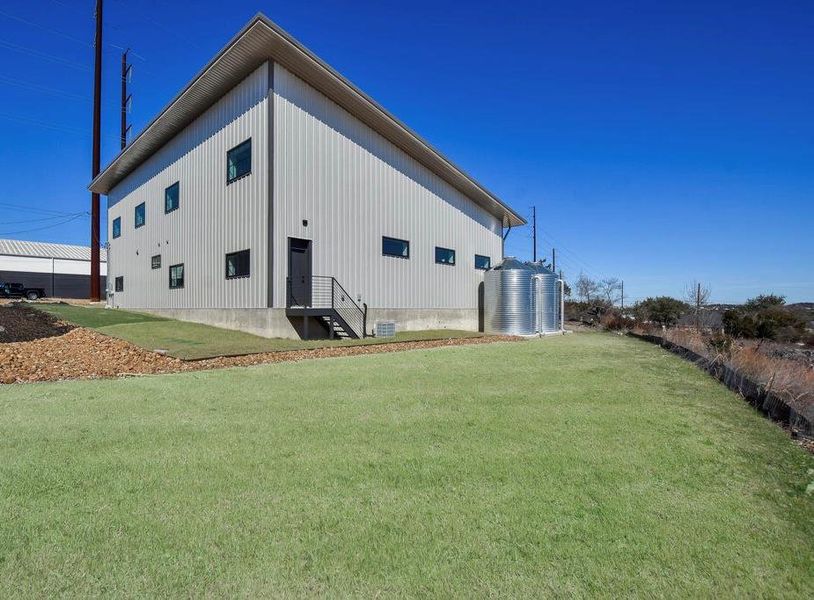 Exterior details and patio area of a home in , Austin (Image 25).