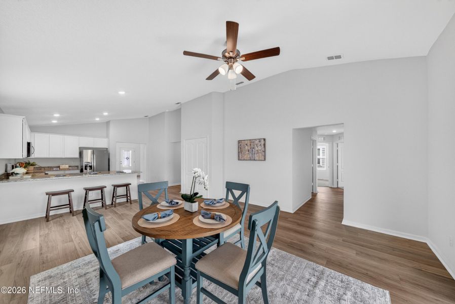 Furnished interior view inside a new home in , Jacksonville (Image 9).