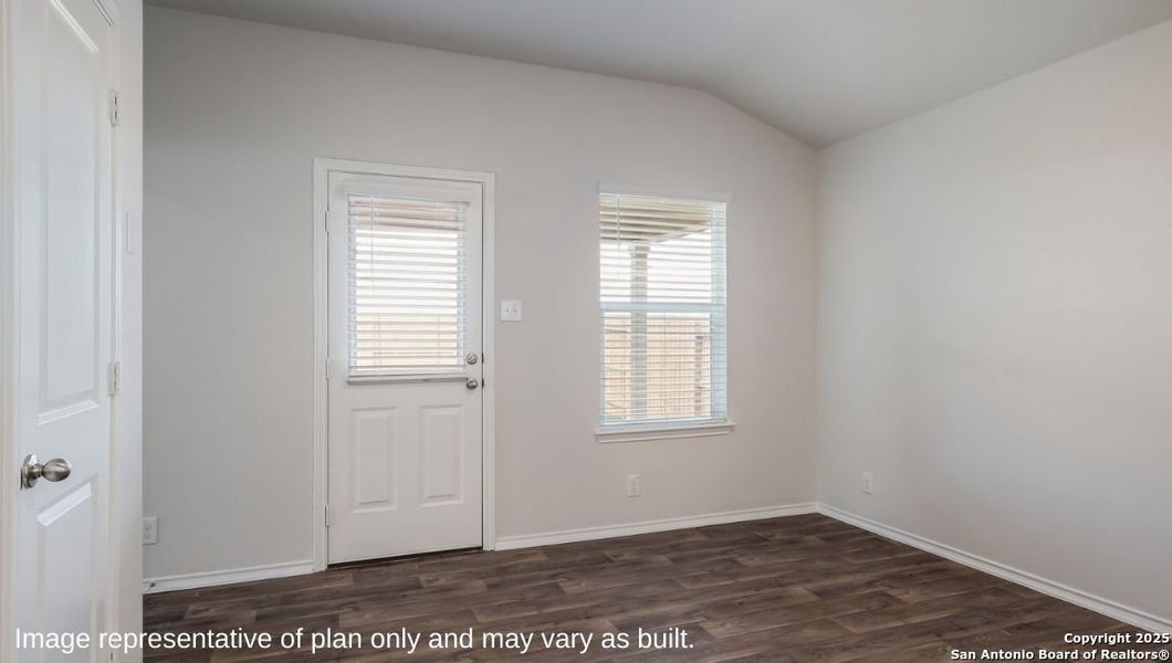 Spacious, unfurnished interior of a new home in Riverstone at Westpointe, San Antonio (Image 13).