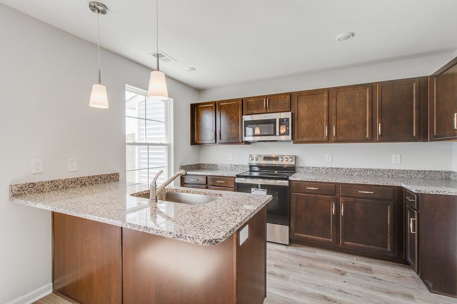 Furnished interior view inside a new home in Astoria, Columbia (Image 5).