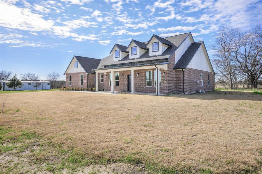 Exterior details and patio area of a home in , Farmersville (Image 31).