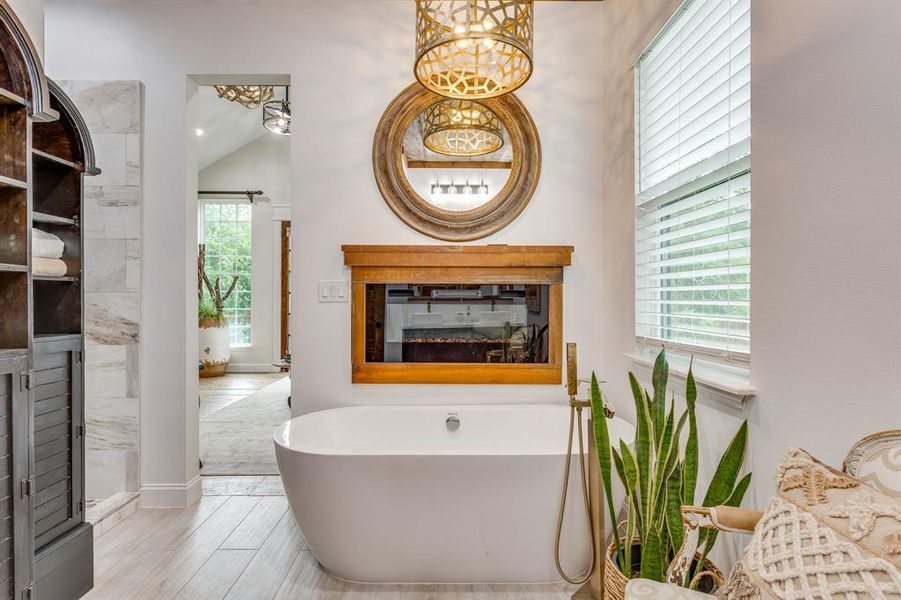 Furnished interior view inside a new home in , Weatherford (Image 26).