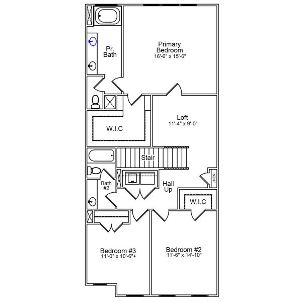 2D floor plan layout for the Moonflower - Vanguard Collection by Mungo Homes in Pineland Preserve, Summerville, SC (Image 4).