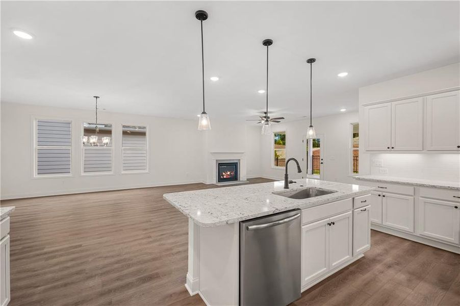 Furnished interior view inside a new home in Echols Farm, Hiram (Image 12). Furnished interior view inside a new home in Echols Farm, Hiram (Image 12).