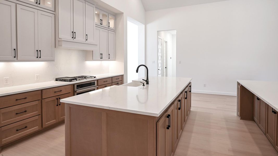 Furnished interior view inside a new home in The Preserve at Elm Creek, New Braunfels (Image 10).