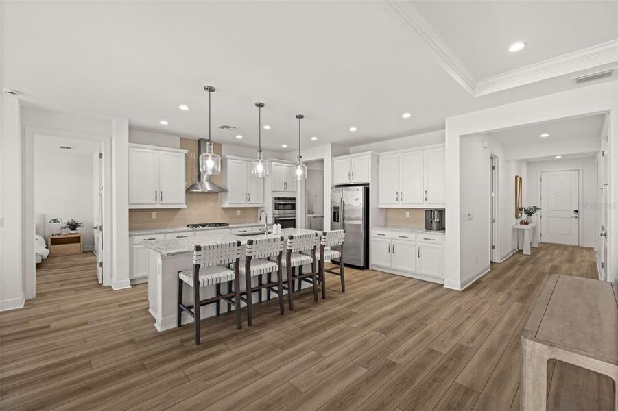 Furnished interior view inside a new home in , Punta Gorda (Image 26).