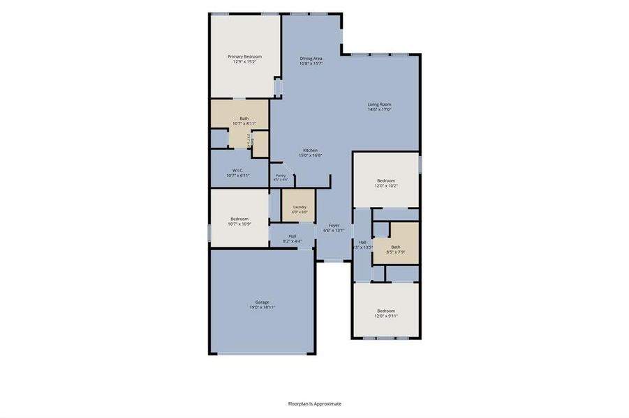 2D floor plan layout of this home in Devonshire, Forney, TX (Image 5). 2D floor plan layout of this home in Devonshire, Forney, TX (Image 5).