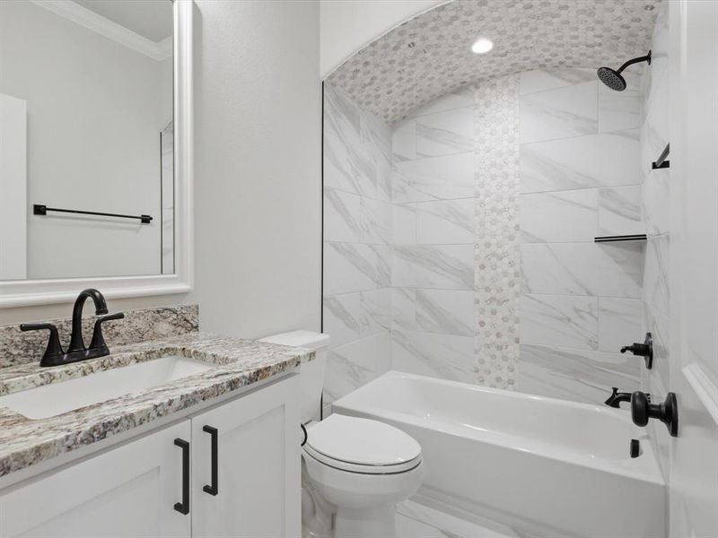 Furnished interior view inside a new home in , Granbury (Image 14).