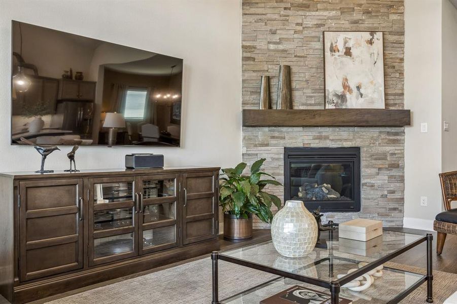 Furnished interior view inside a new home in , Mansfield (Image 18).