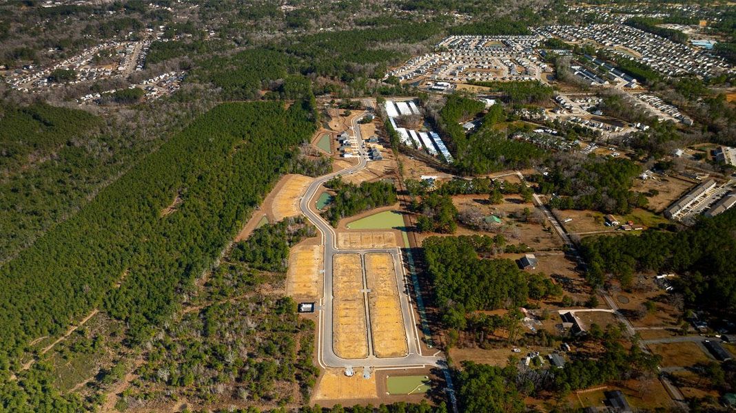 Site preparation for new homesites in The Cove at Mallard Crossing, Summerville (Image 8).