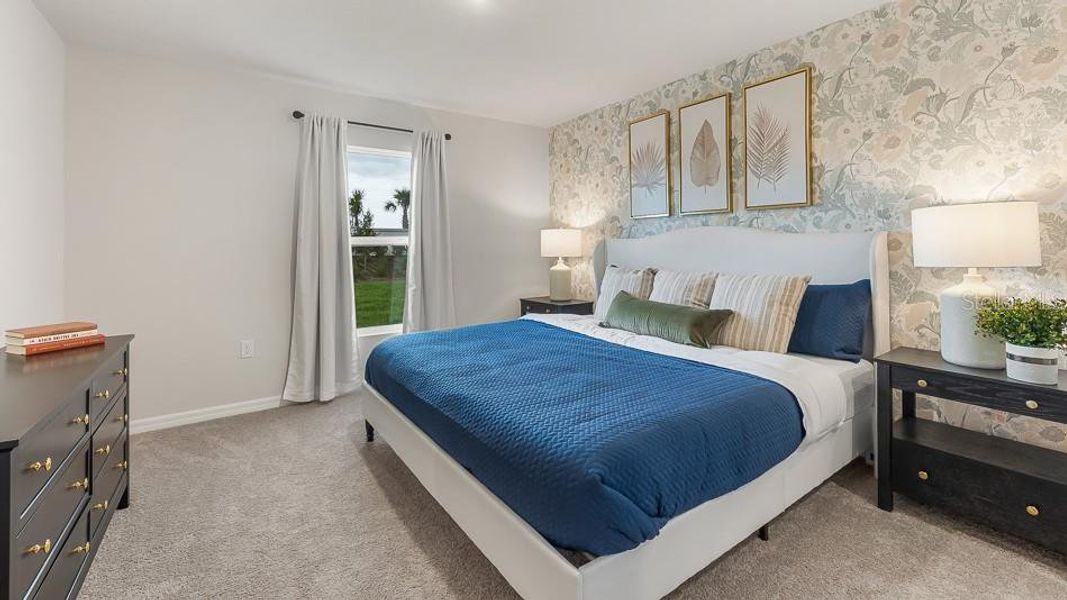 Furnished interior view inside a new home in Mandarin Grove, Palmetto (Image 13).