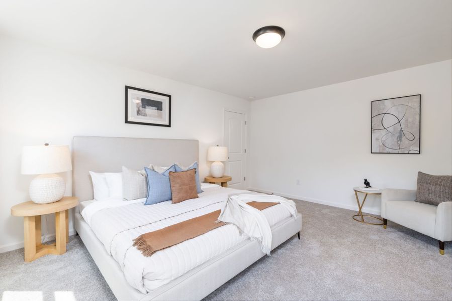 Furnished interior view inside a new home in Tanglewood East, Angier (Image 15). Furnished interior view inside a new home in Tanglewood East, Angier (Image 15).