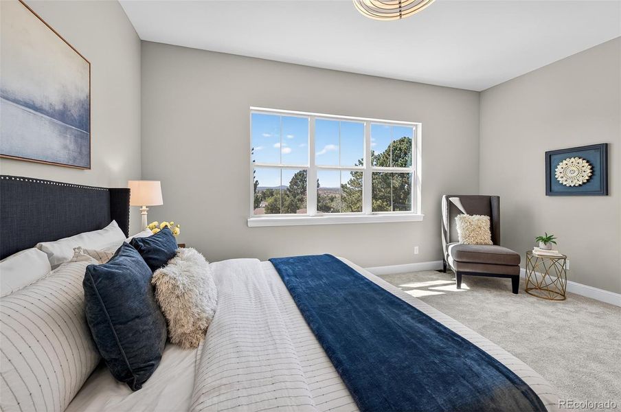 Furnished interior view inside a new home in , Parker (Image 13).