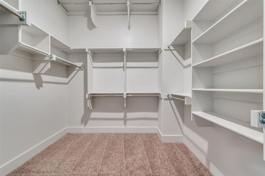 Primary closet Primary closet