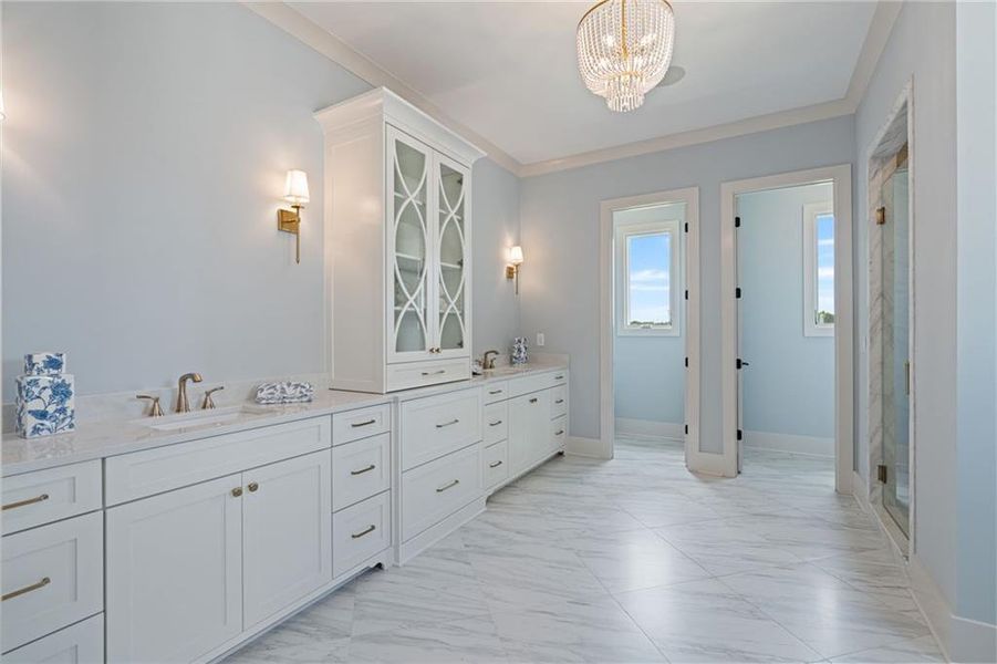 Furnished interior view inside a new home in , Ball Ground (Image 36).