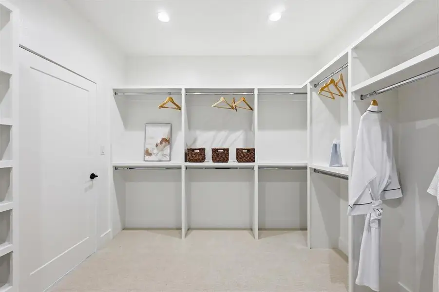 Furnished interior view inside a new home in , Dallas (Image 11).