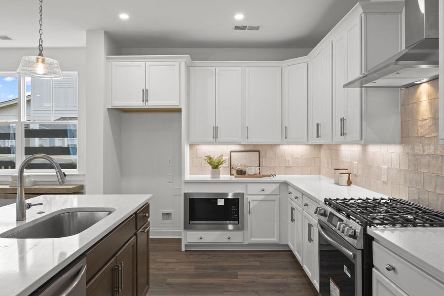 Furnished interior view inside a new home in , Summerville (Image 7).