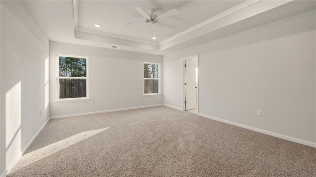 Spacious, unfurnished interior of a new home in Water Oak Estates, Lawrenceville (Image 17).