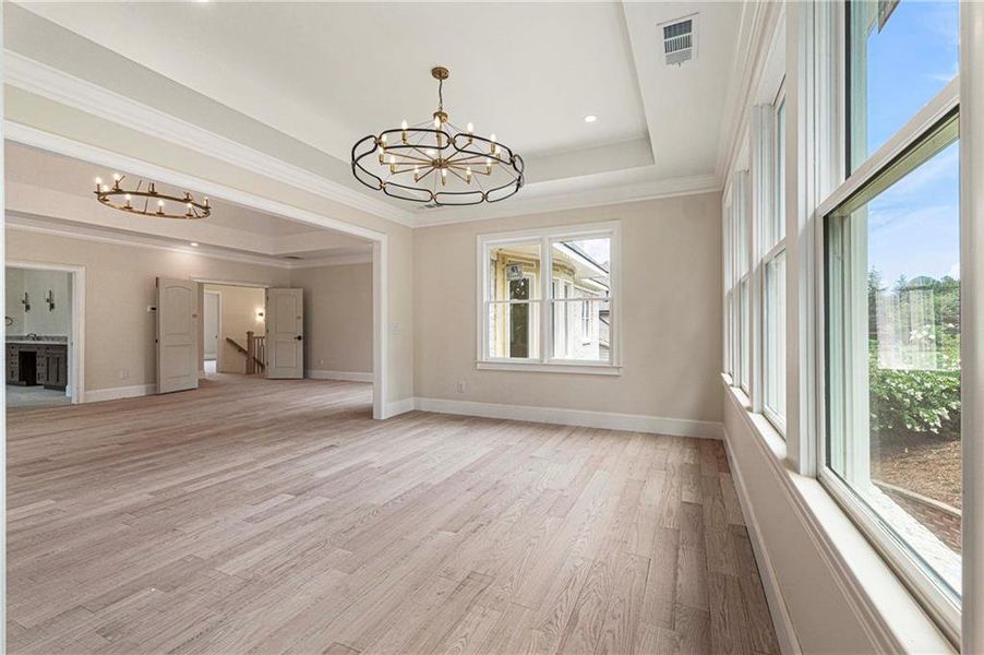 Spacious, unfurnished interior of a new home in , Suwanee (Image 35).