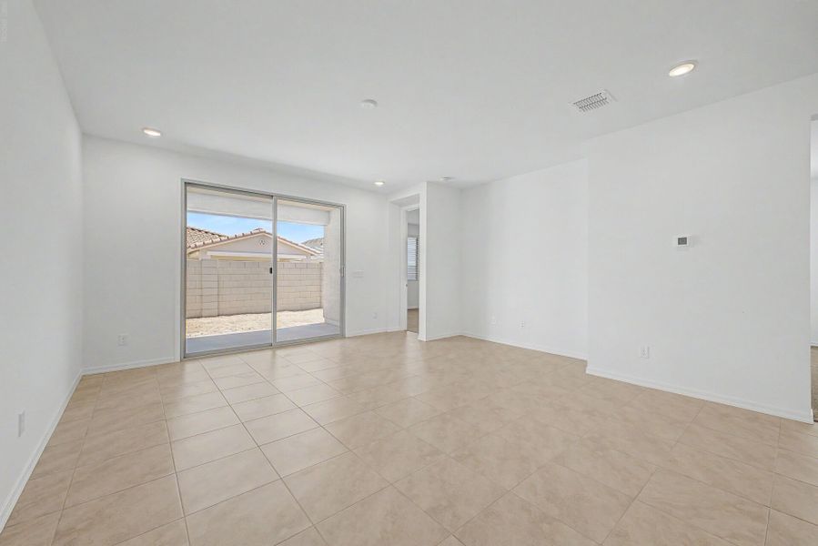 Representative unfurnished interior of a home built from the Ecru by Mattamy Homes in Baker Farms, Phoenix (Image 8). Representative unfurnished interior of a home built from the Ecru by Mattamy Homes in Baker Farms, Phoenix (Image 8).